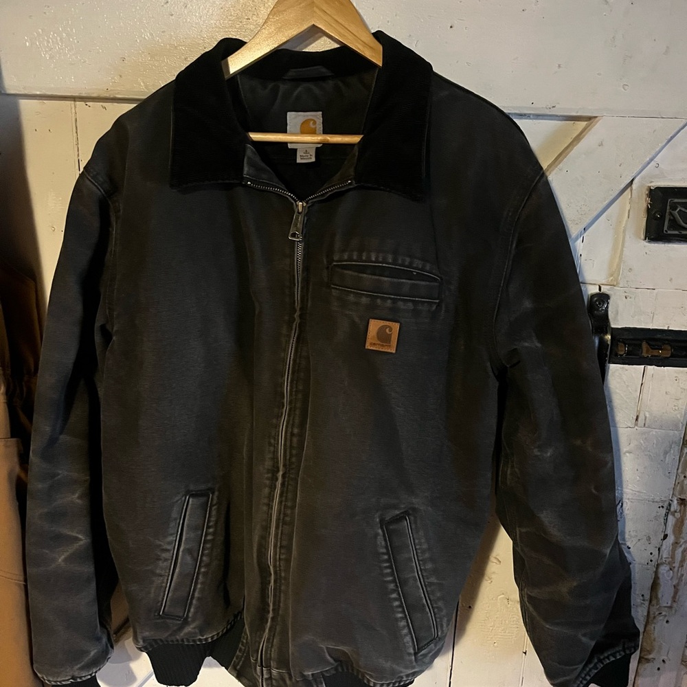 Carhartt Men's Black Bomber Jacket